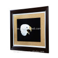 CANOSA skal hand engarving 3D eagle head Wall Picture frame